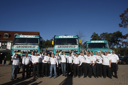 Team Dakar de Rooy op volle oorlogsterkte